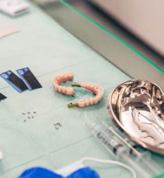 image showing different types of dental implants
